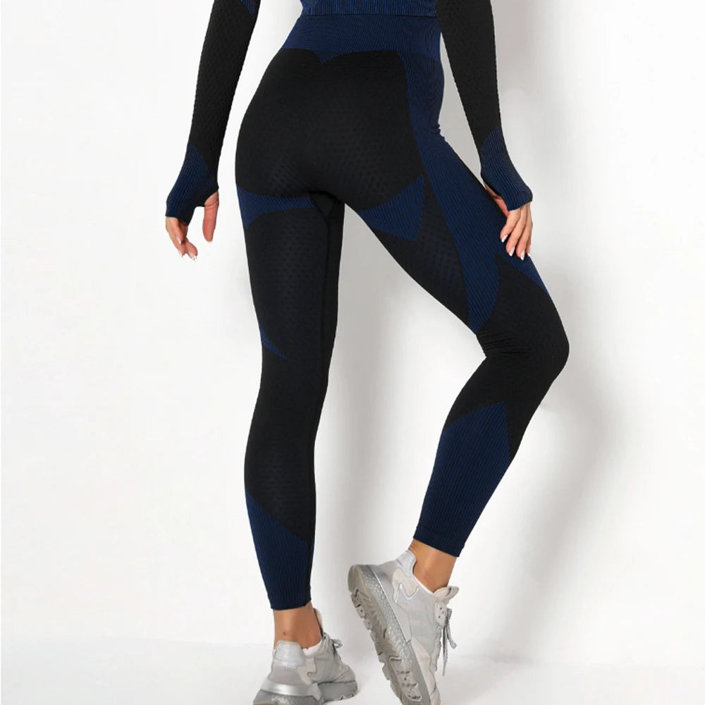 High-Waisted Seamless Gym Leggings