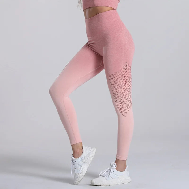 Seamless High-Waist Squat-Proof Fitness Leggings