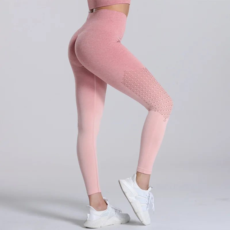 Seamless High-Waist Squat-Proof Fitness Leggings