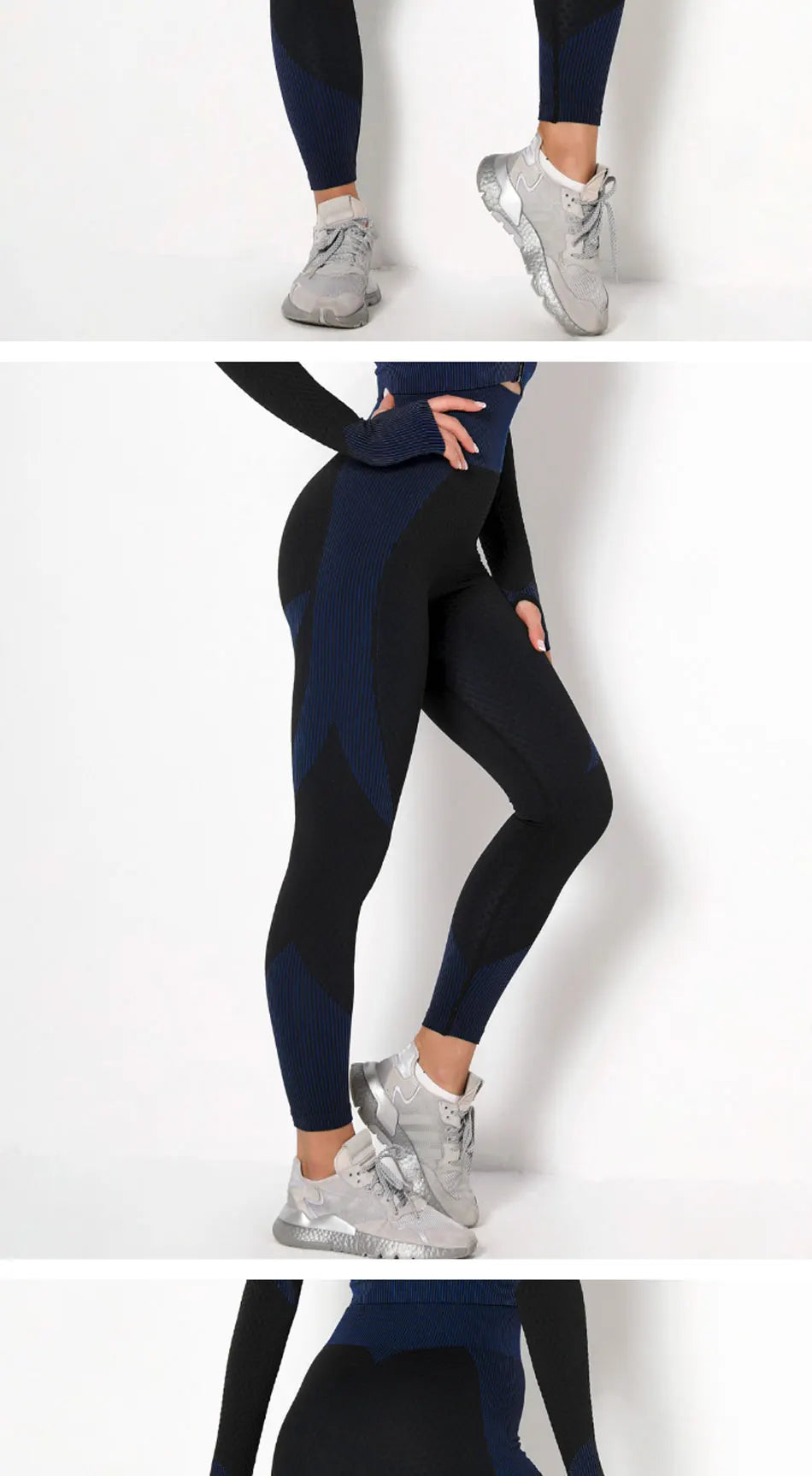 High-Waisted Seamless Gym Leggings