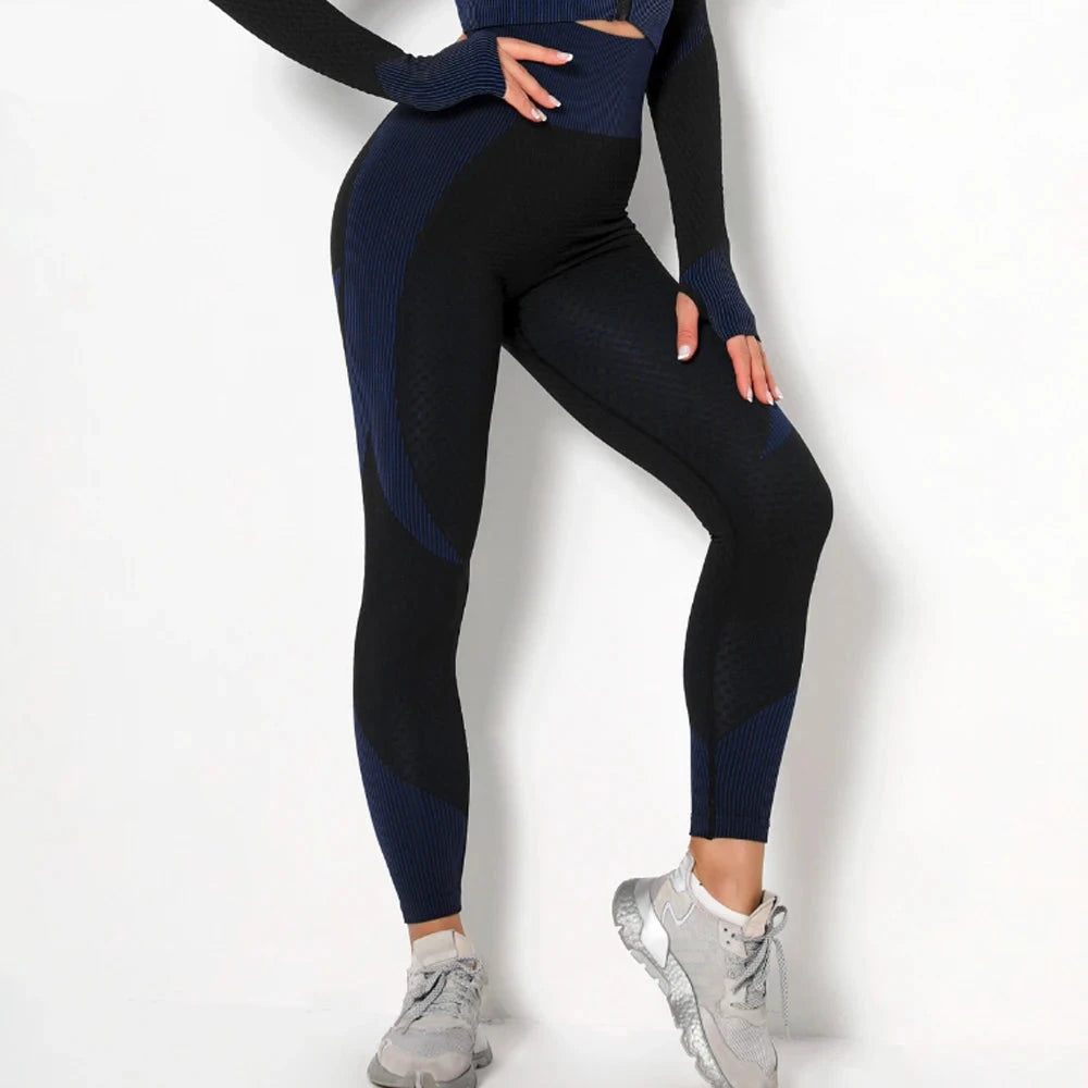 High-Waisted Seamless Gym Leggings