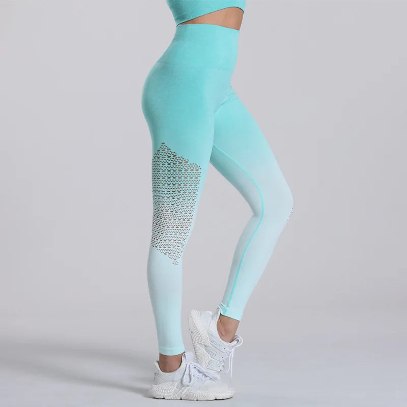 Seamless High-Waist Squat-Proof Fitness Leggings