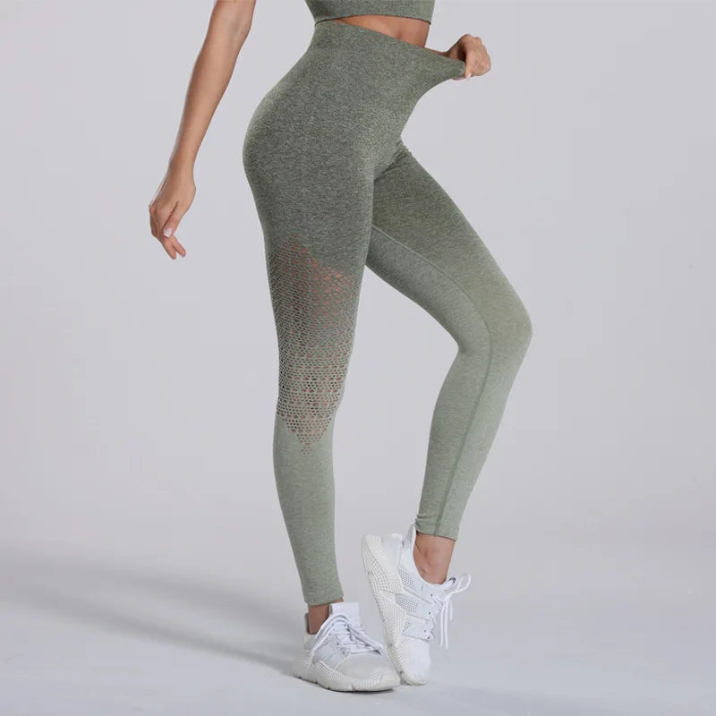 Seamless High-Waist Squat-Proof Fitness Leggings