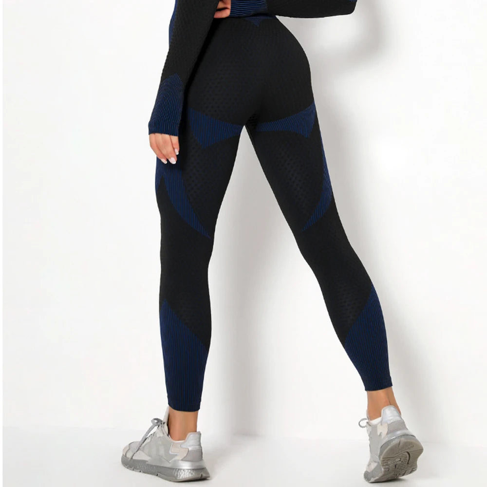 High-Waisted Seamless Gym Leggings