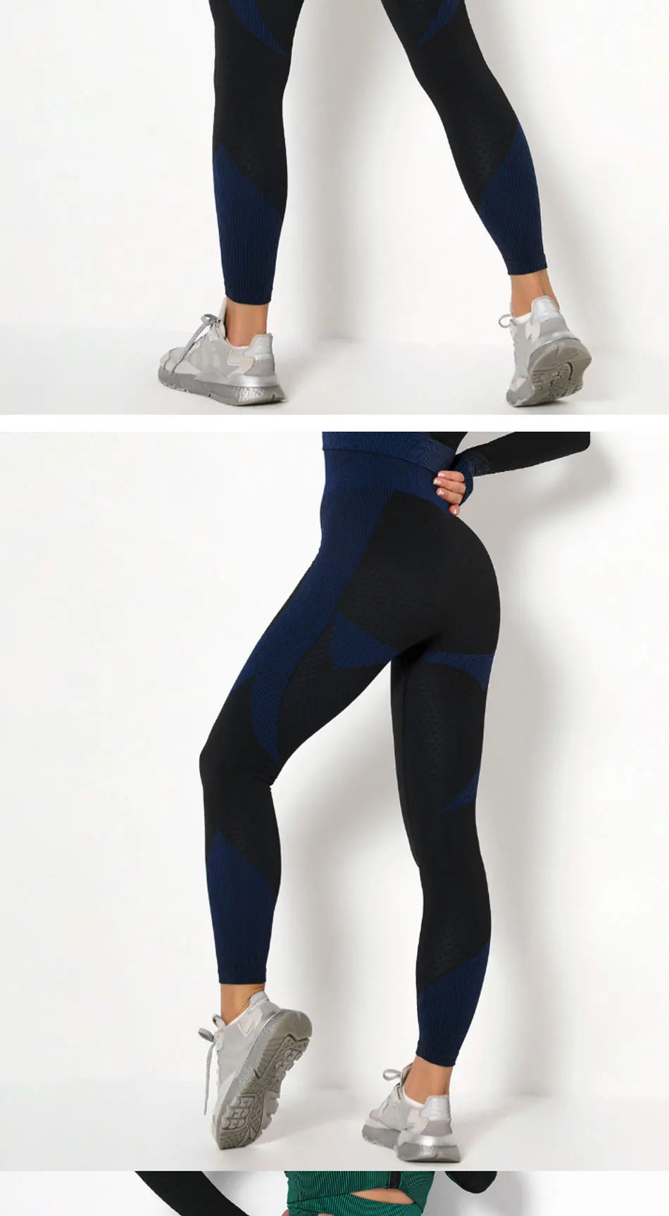 High-Waisted Seamless Gym Leggings