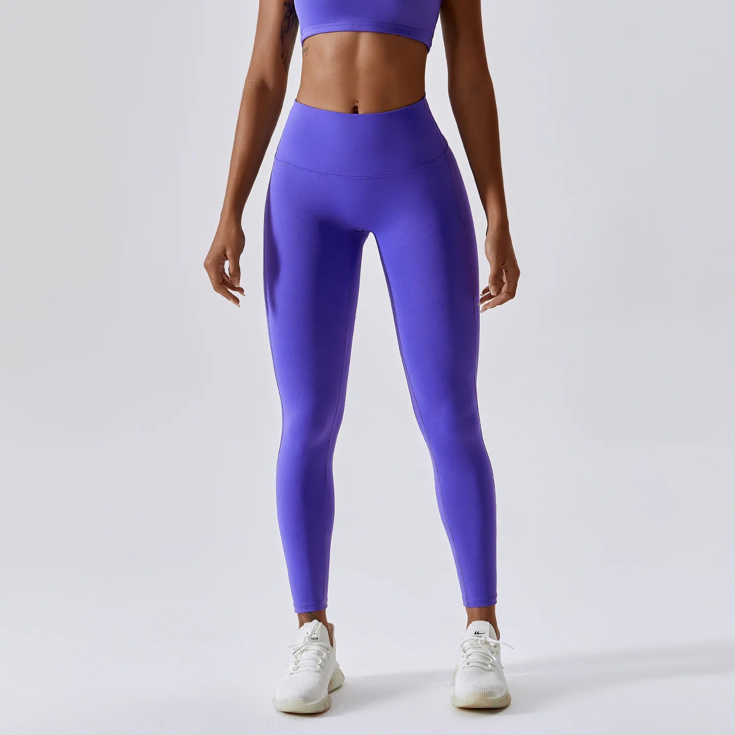 Breathable Push-Up Yoga Leggings with Peach Lift