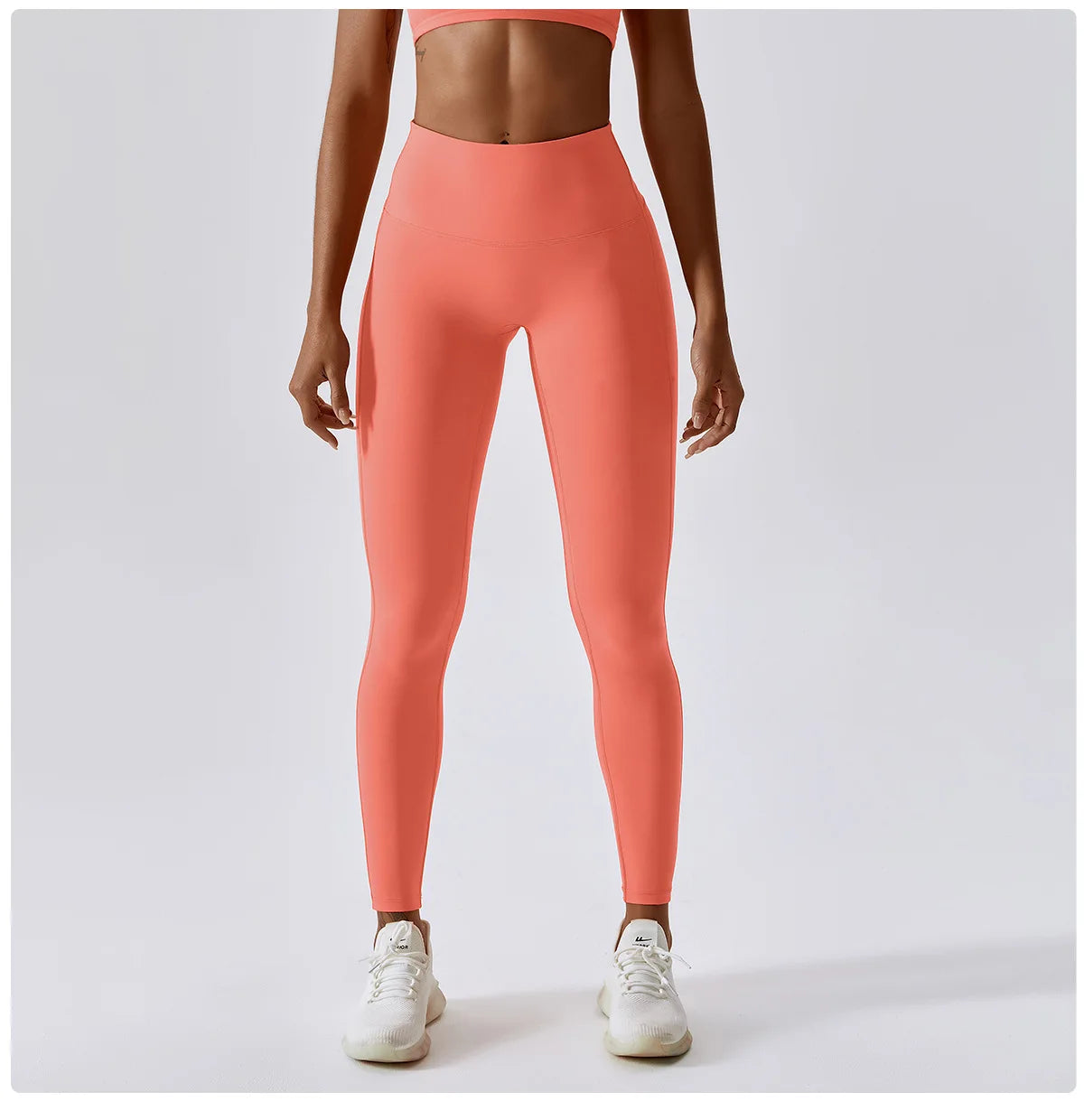 Breathable Push-Up Yoga Leggings with Peach Lift