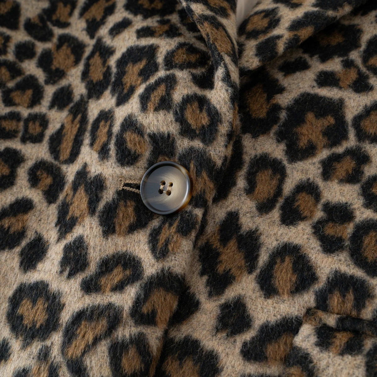 Leopard Print Blazer Jacket