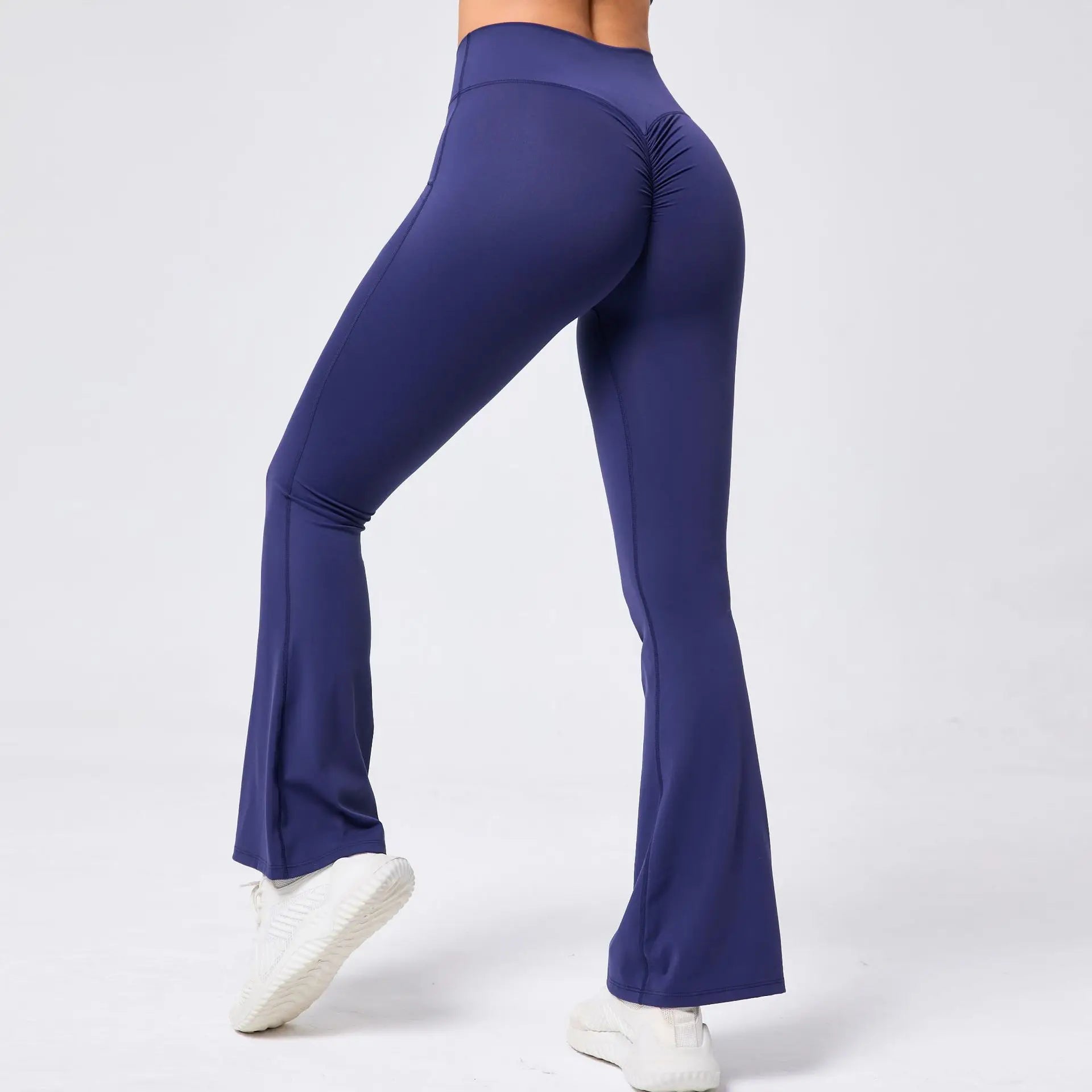 Push Up High Waiste Wide Leg Leggings