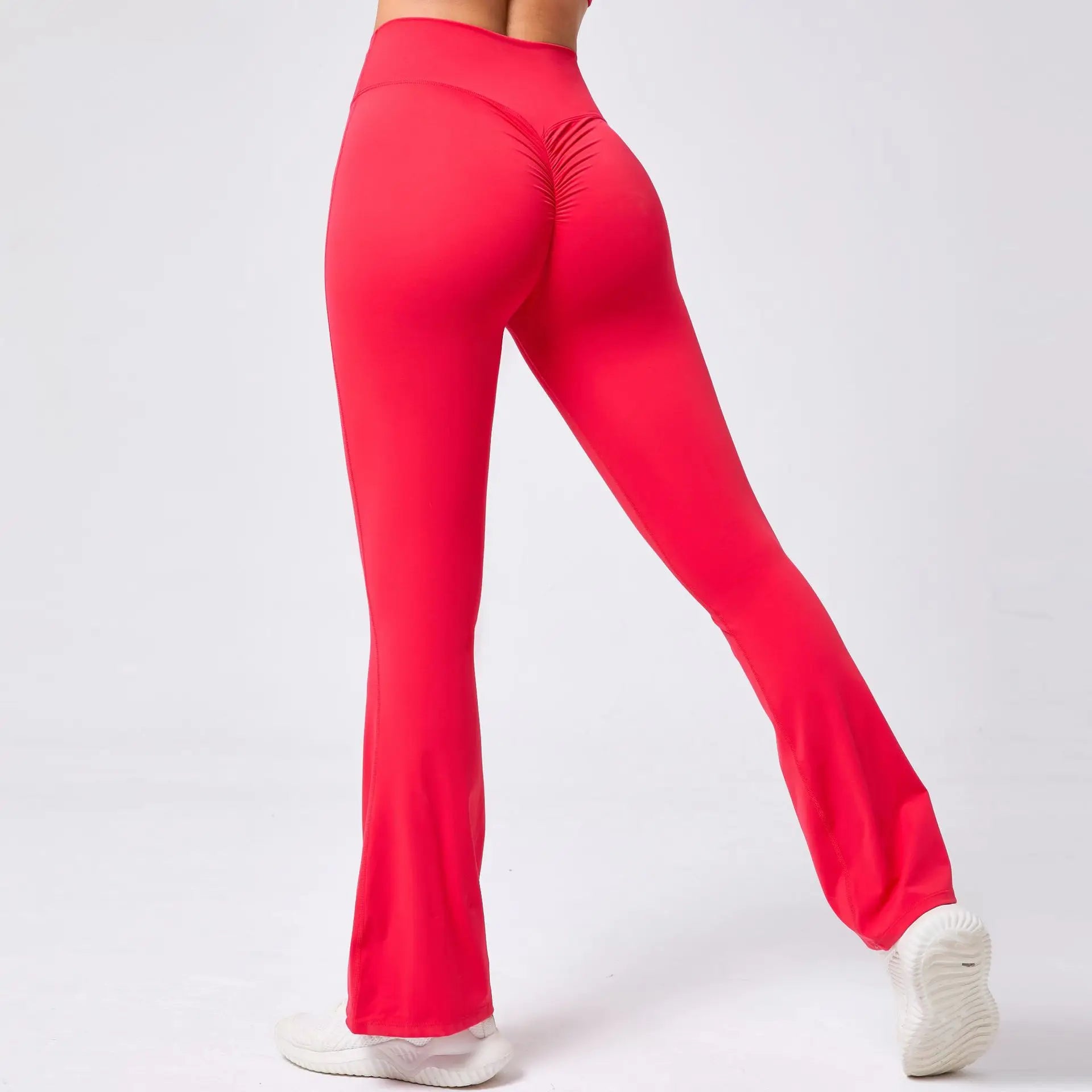 Push Up High Waiste Wide Leg Leggings