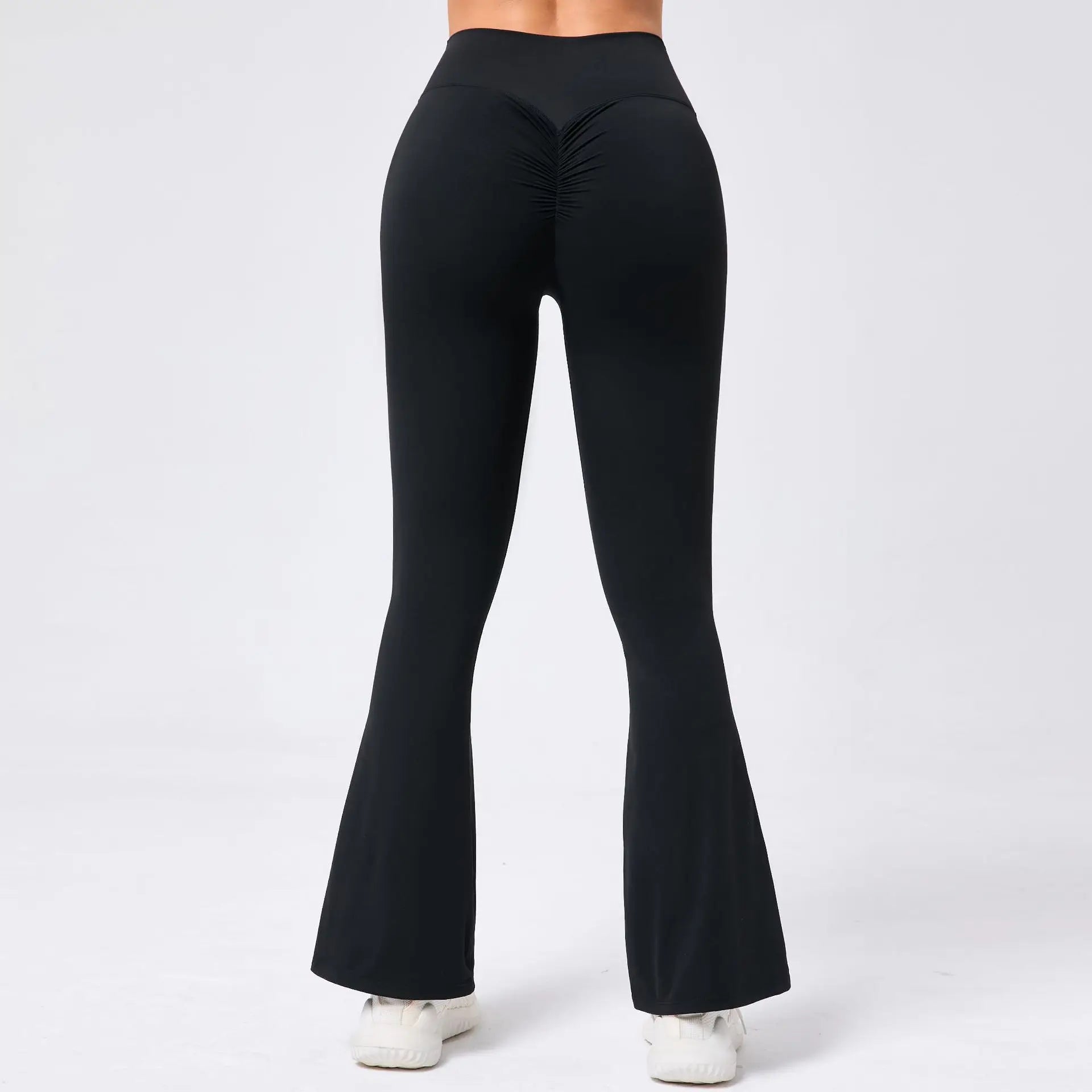 Push Up High Waiste Wide Leg Leggings