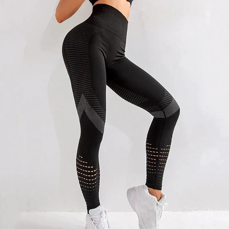 Breathable High Waist Fitness Leggings