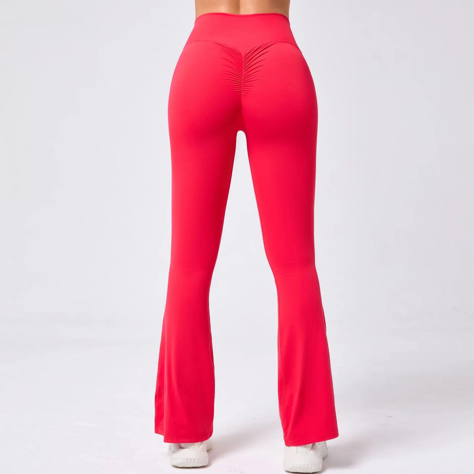 Push Up High Waiste Wide Leg Leggings