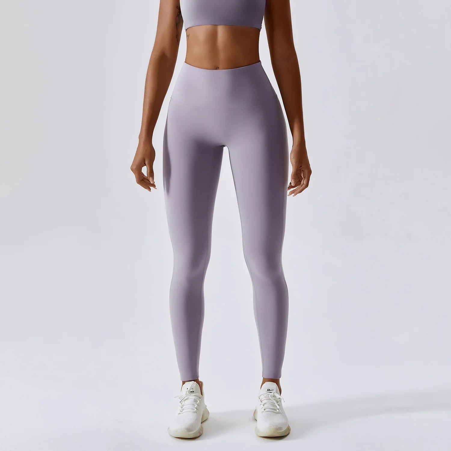 Breathable Push-Up Yoga Leggings with Peach Lift