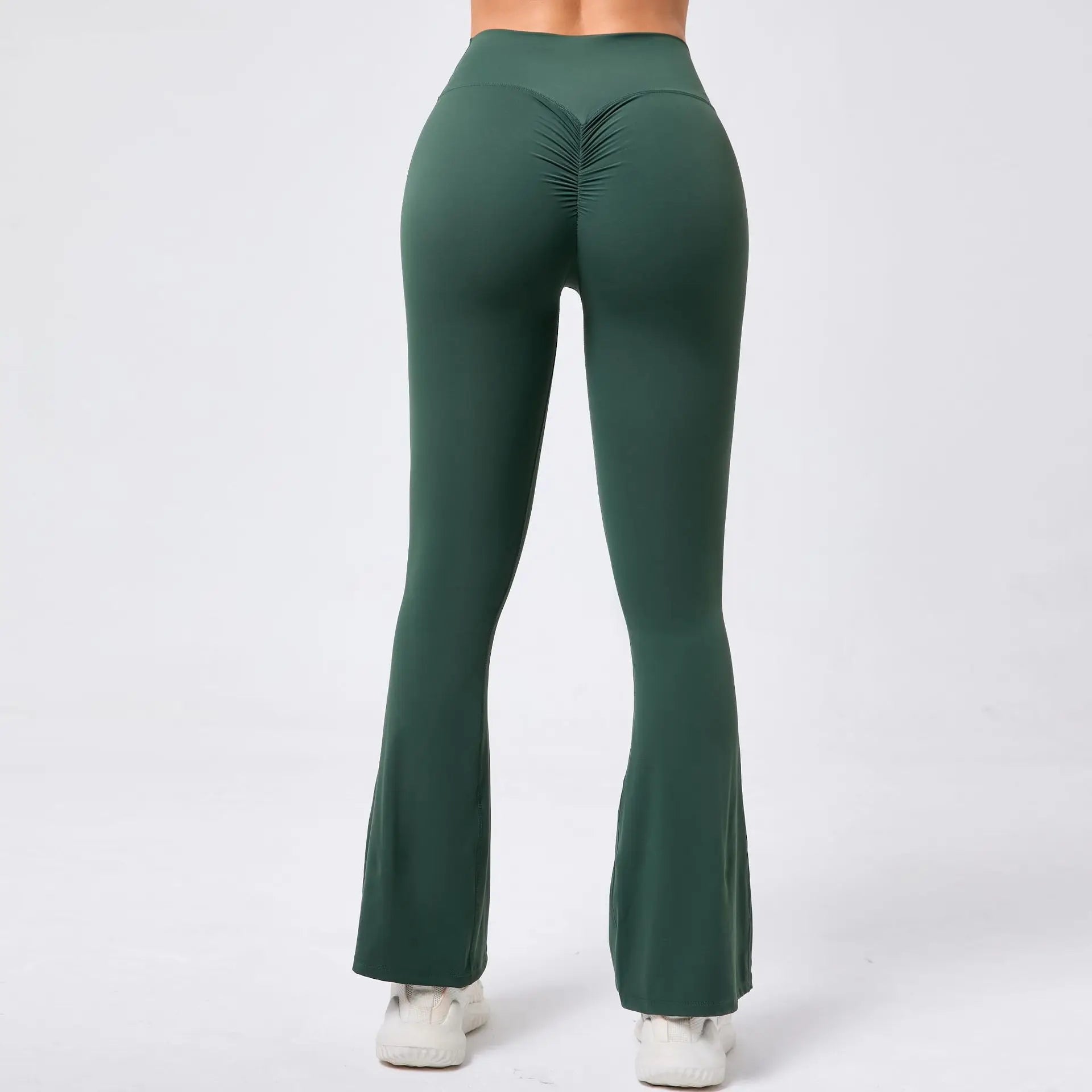 Push Up High Waiste Wide Leg Leggings