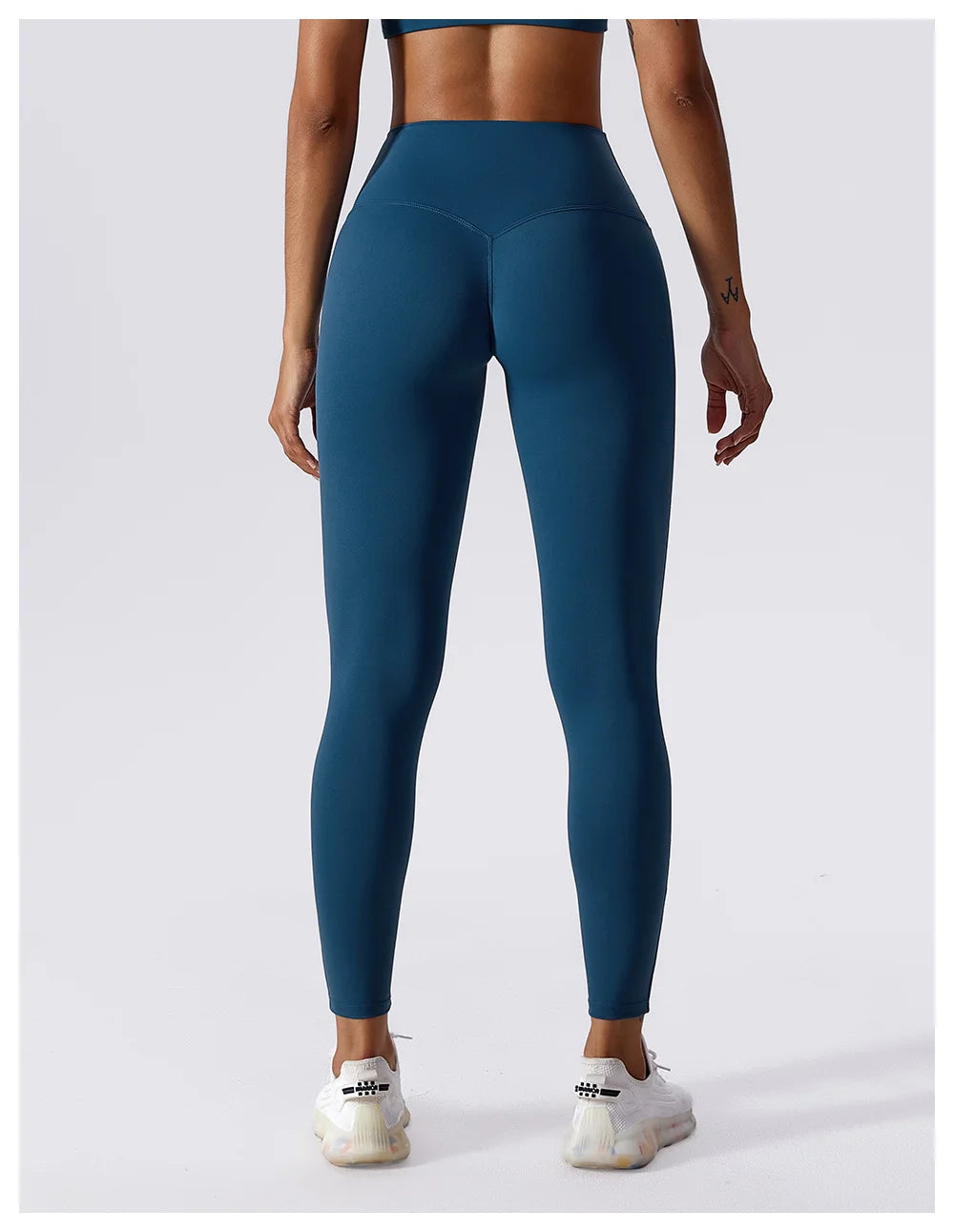 Breathable Push-Up Yoga Leggings with Peach Lift