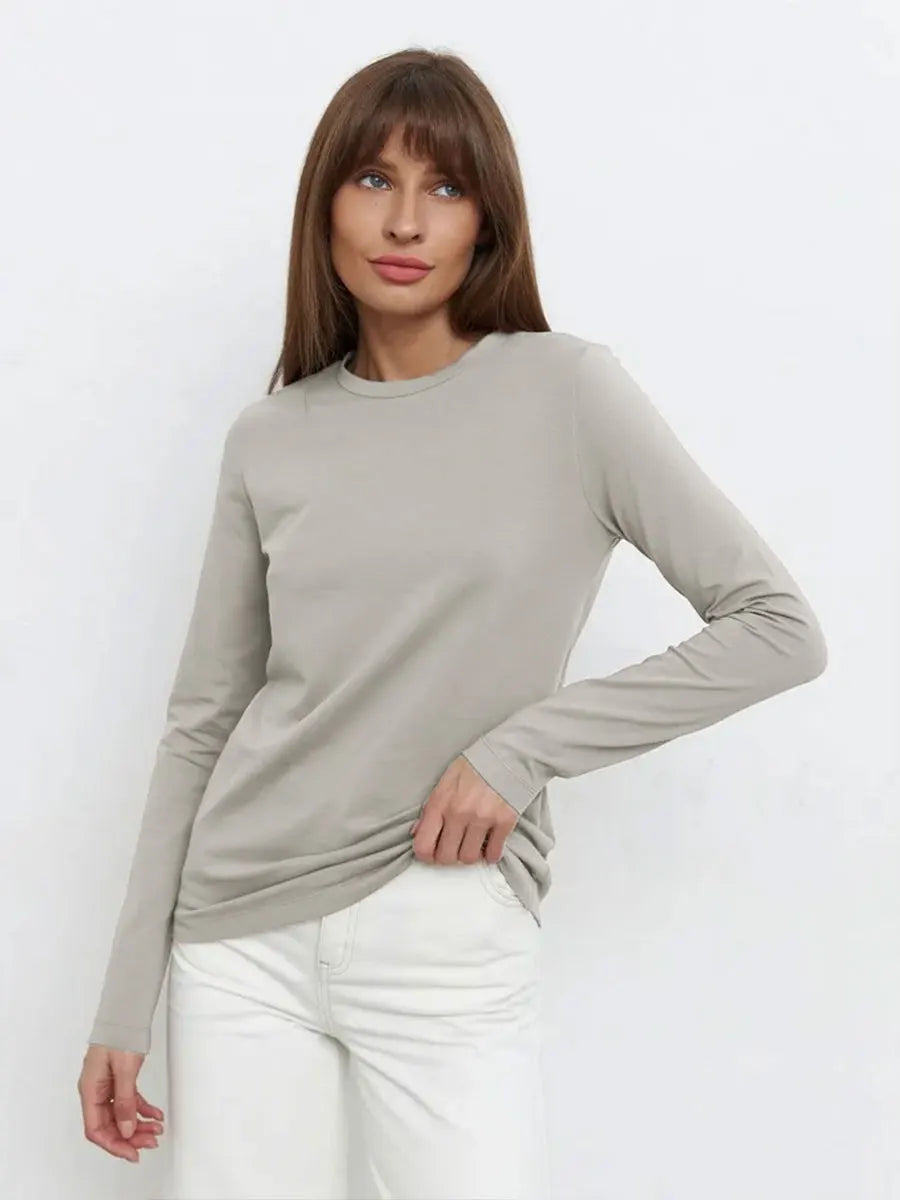 100% Cotton Oversized Long Sleeve T-Shirt