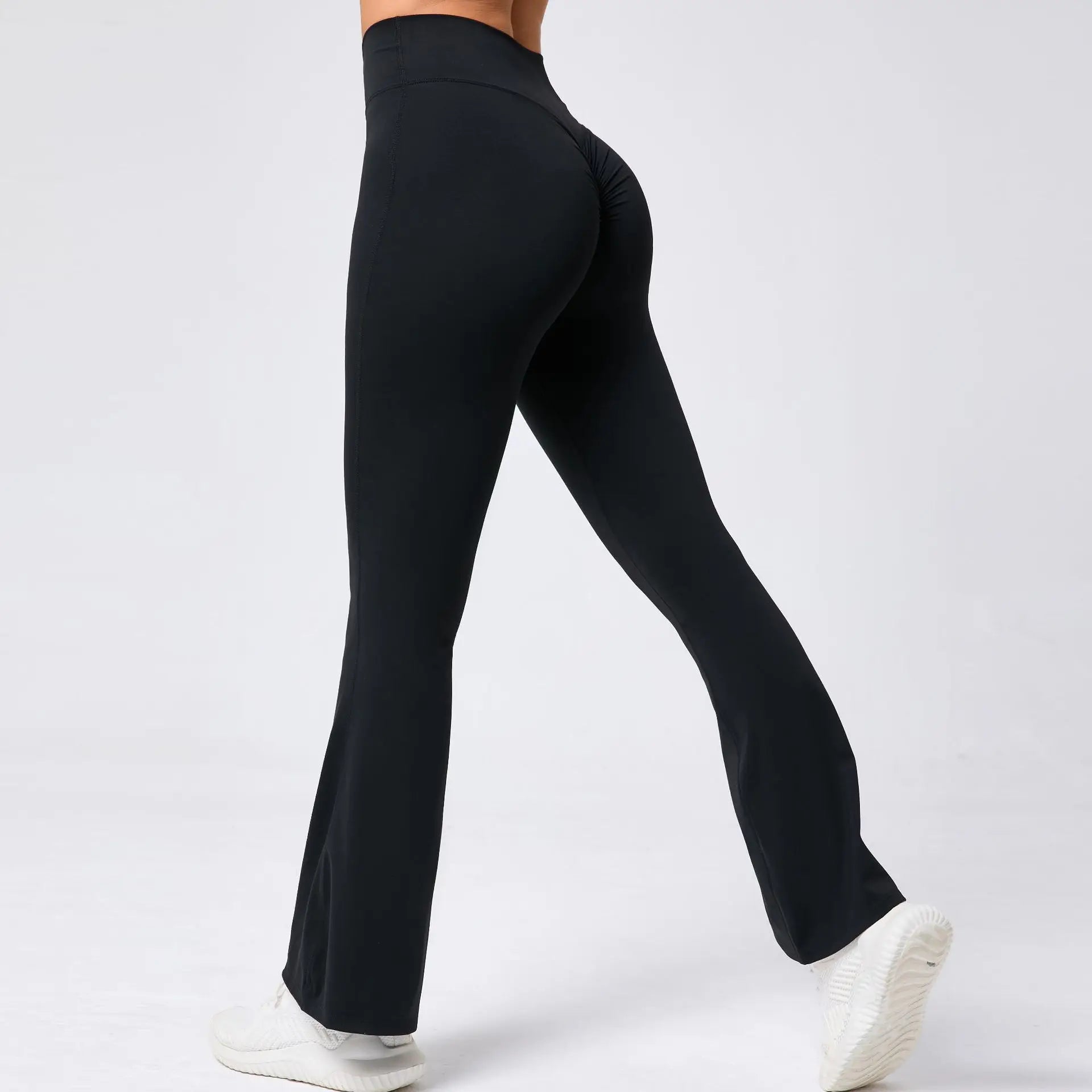 Push Up High Waiste Wide Leg Leggings