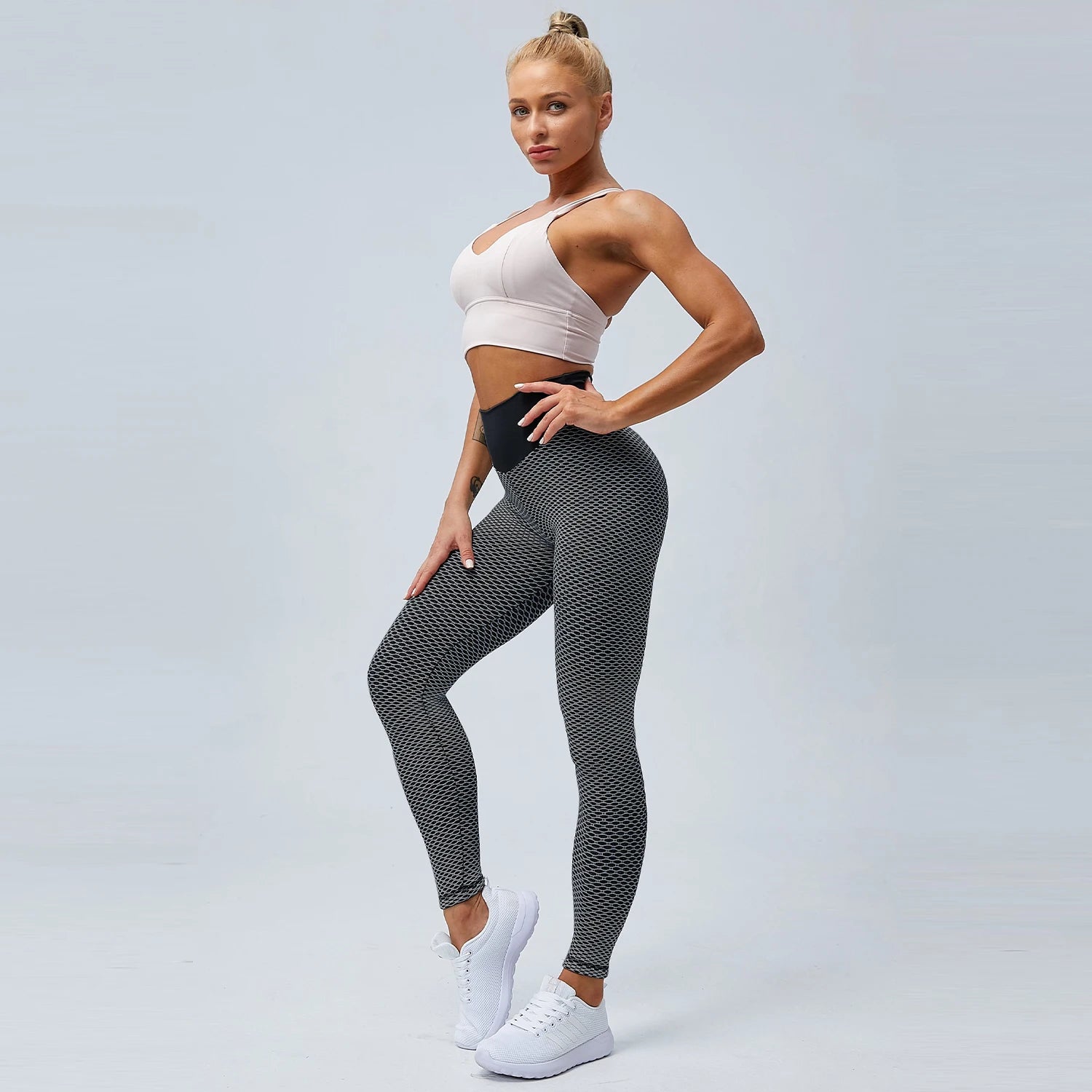 High-Waist Stretchy Leggings