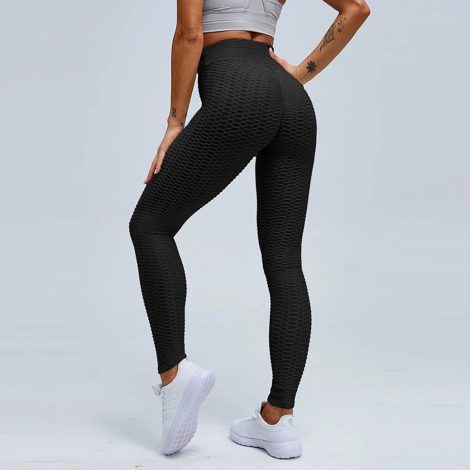 High-Waist Stretchy Leggings