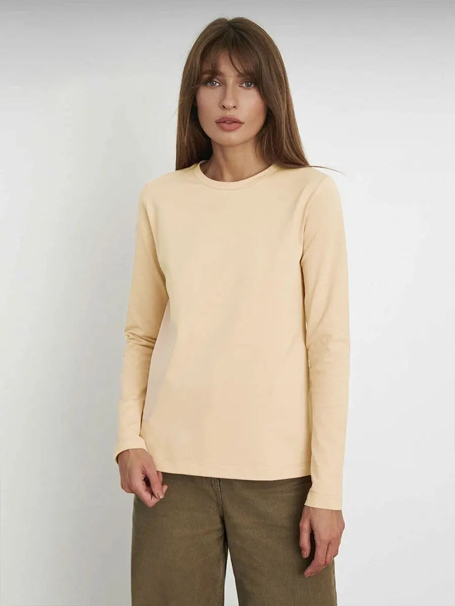 100% Cotton Oversized Long Sleeve T-Shirt