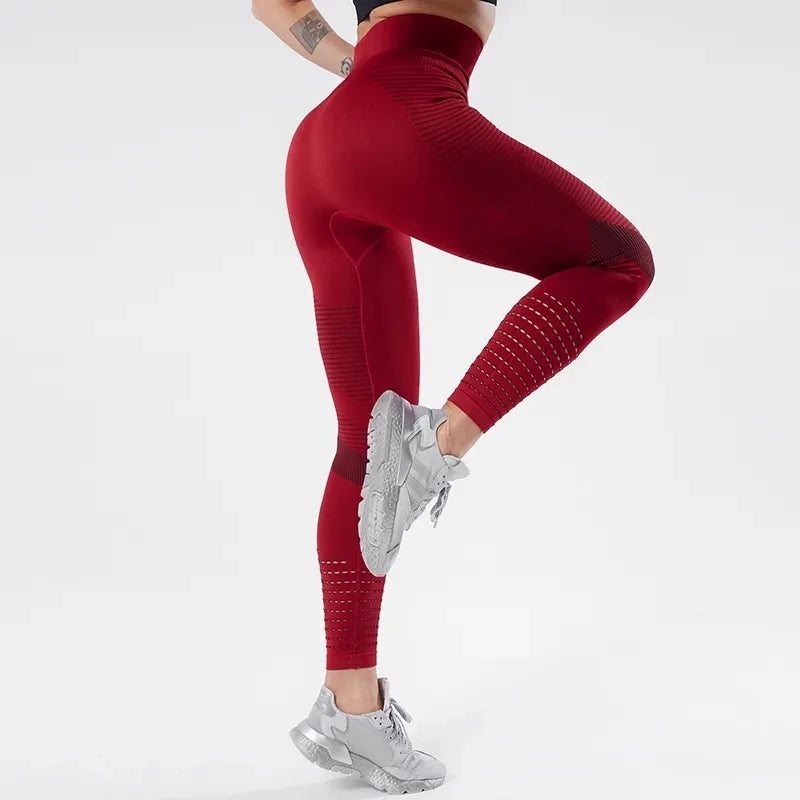 Breathable High Waist Fitness Leggings