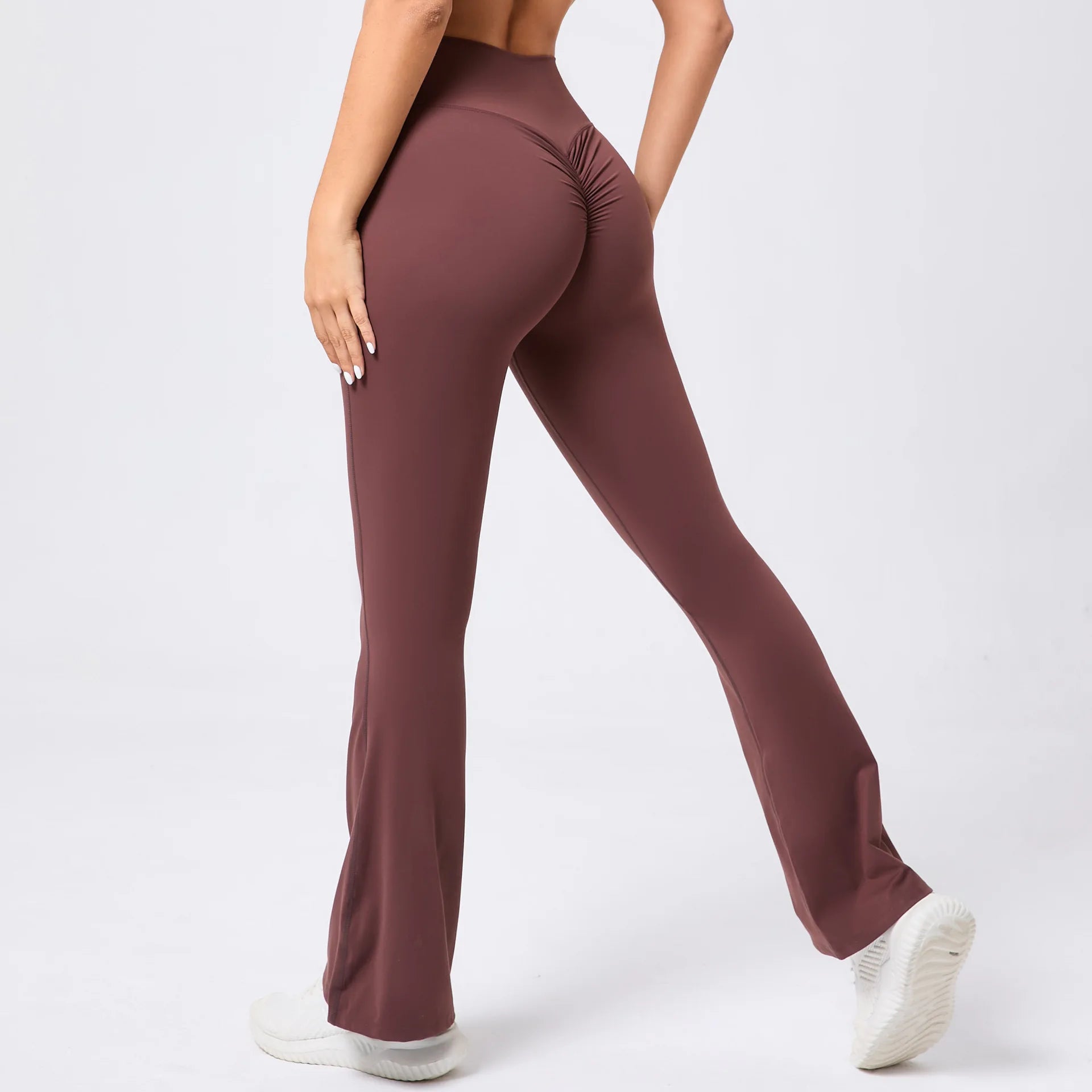 Push Up High Waiste Wide Leg Leggings