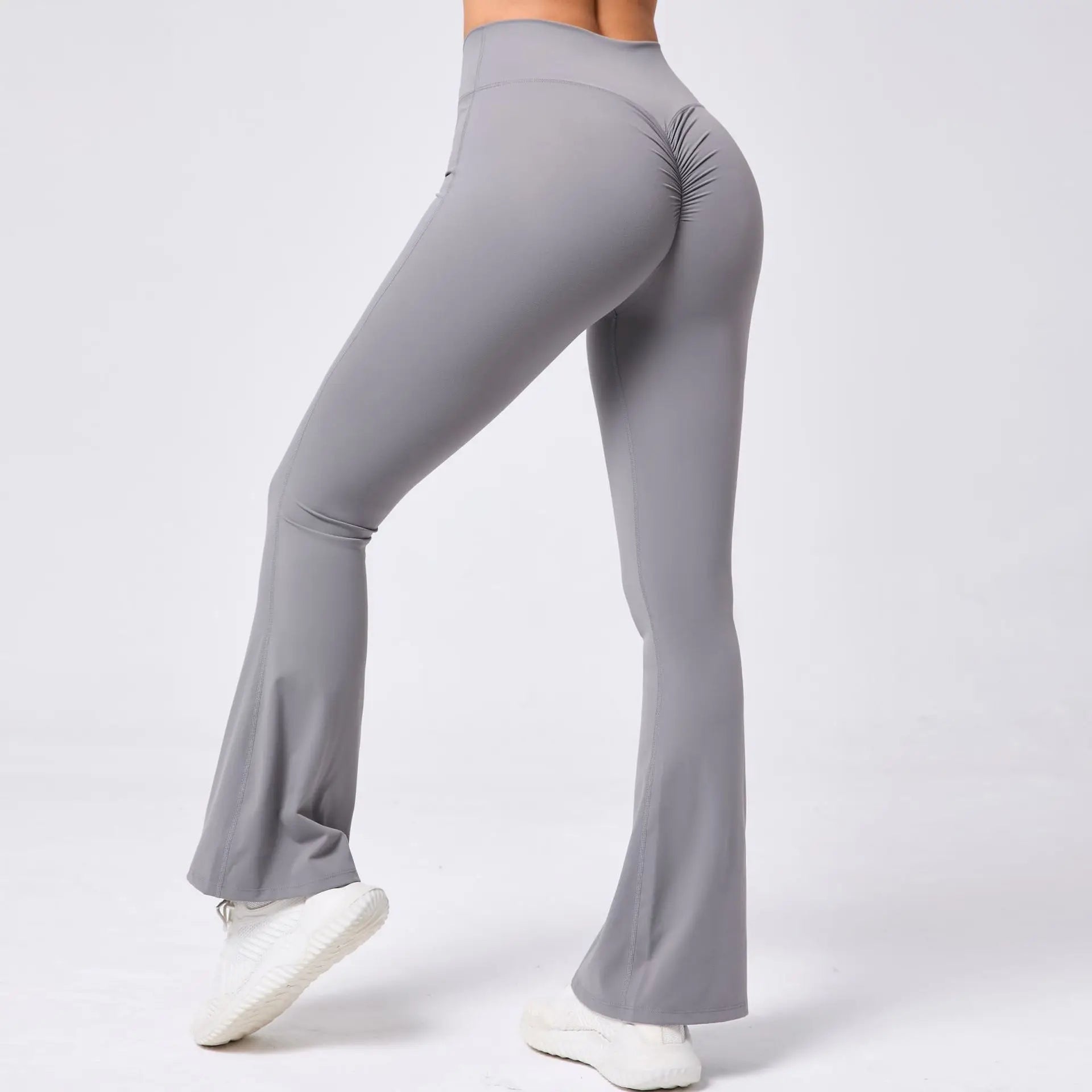 Push Up High Waiste Wide Leg Leggings