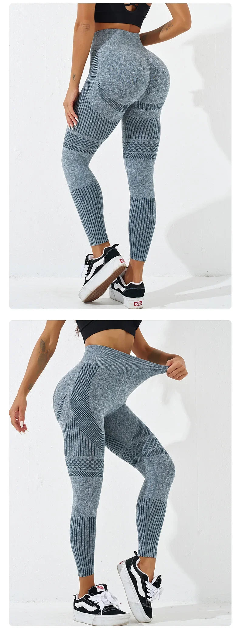 Hip-Lifting Breathable Push-Up Gym Leggings