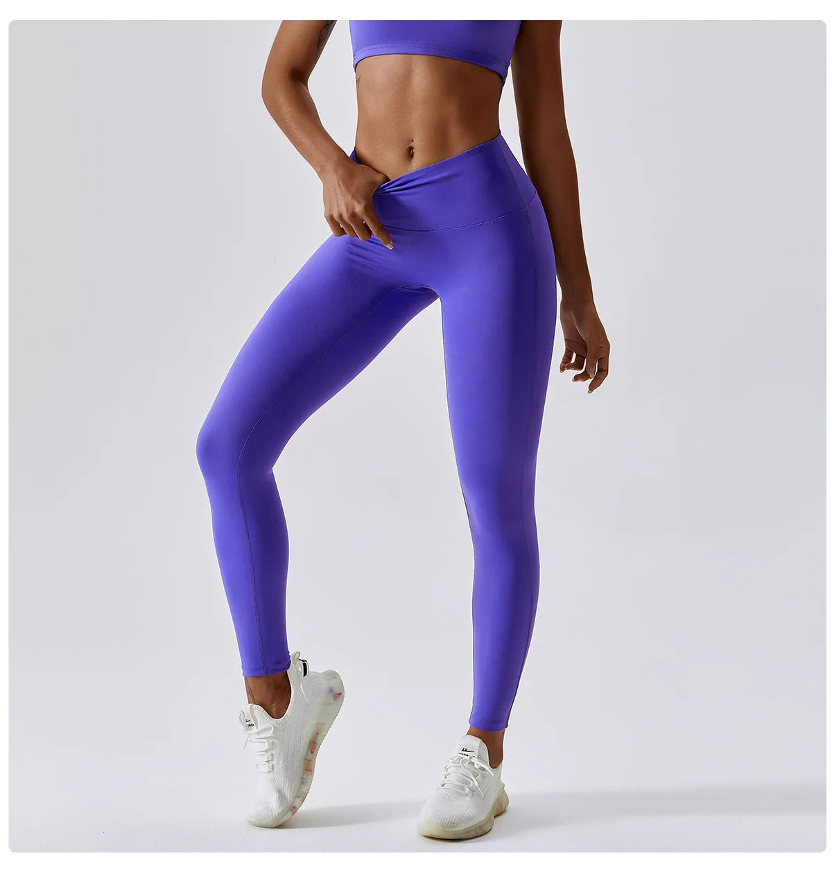 Breathable Push-Up Yoga Leggings with Peach Lift