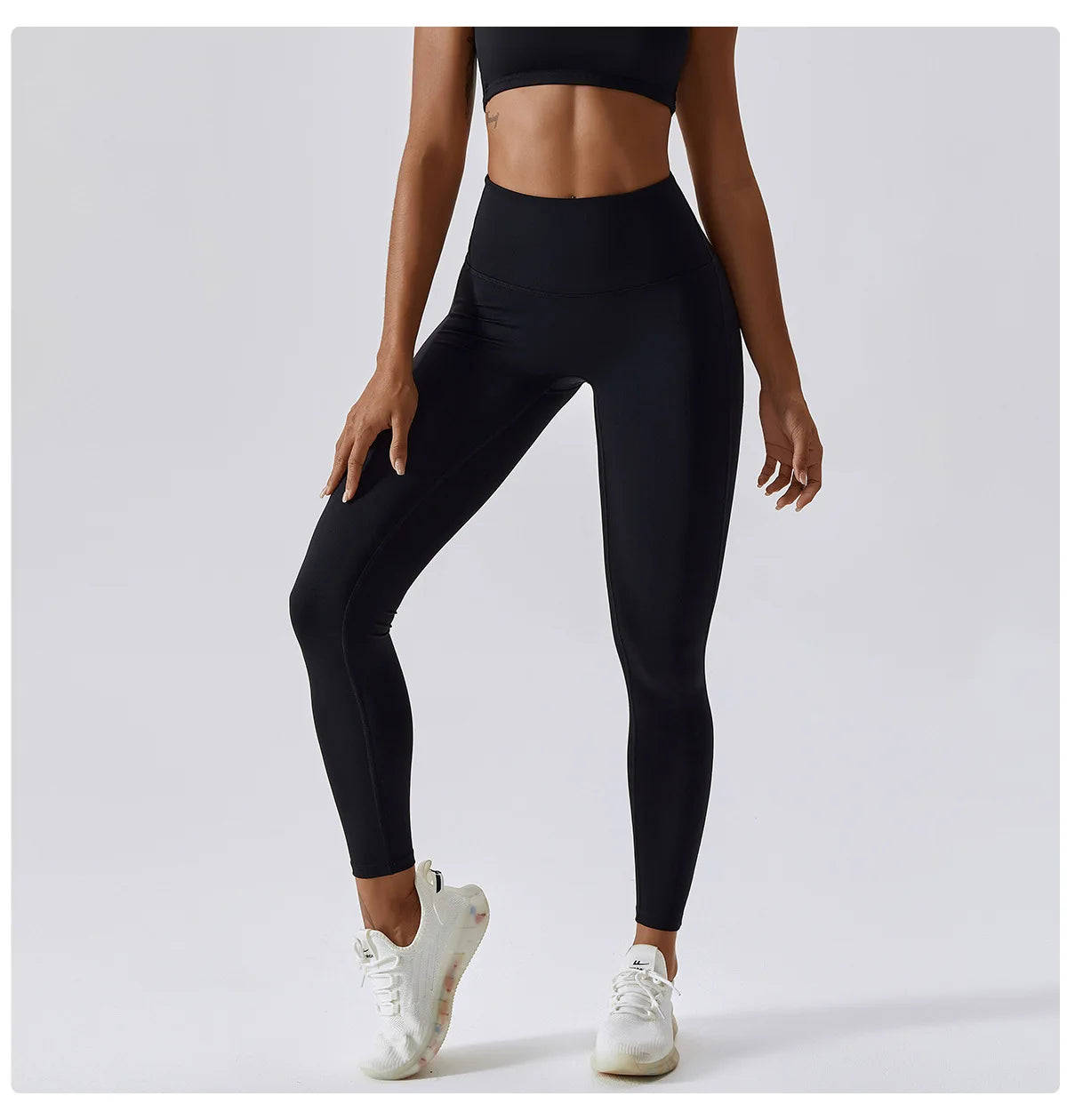 Breathable Push-Up Yoga Leggings with Peach Lift