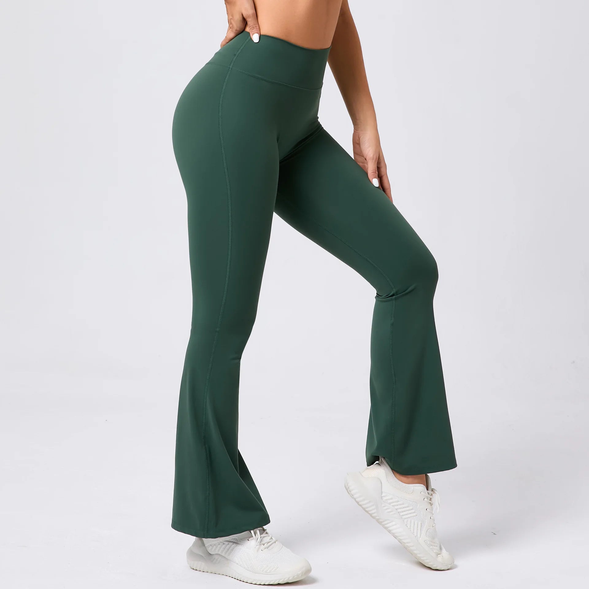 Push Up High Waiste Wide Leg Leggings