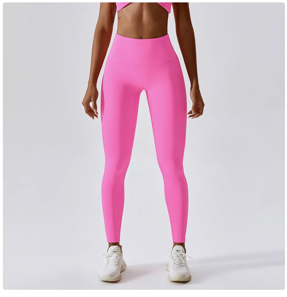 Breathable Push-Up Yoga Leggings with Peach Lift