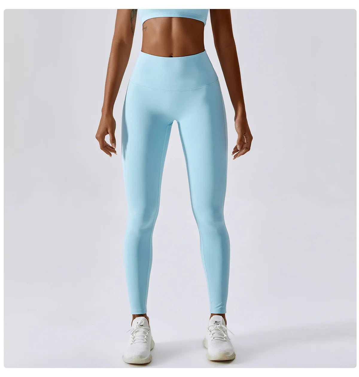 Breathable Push-Up Yoga Leggings with Peach Lift