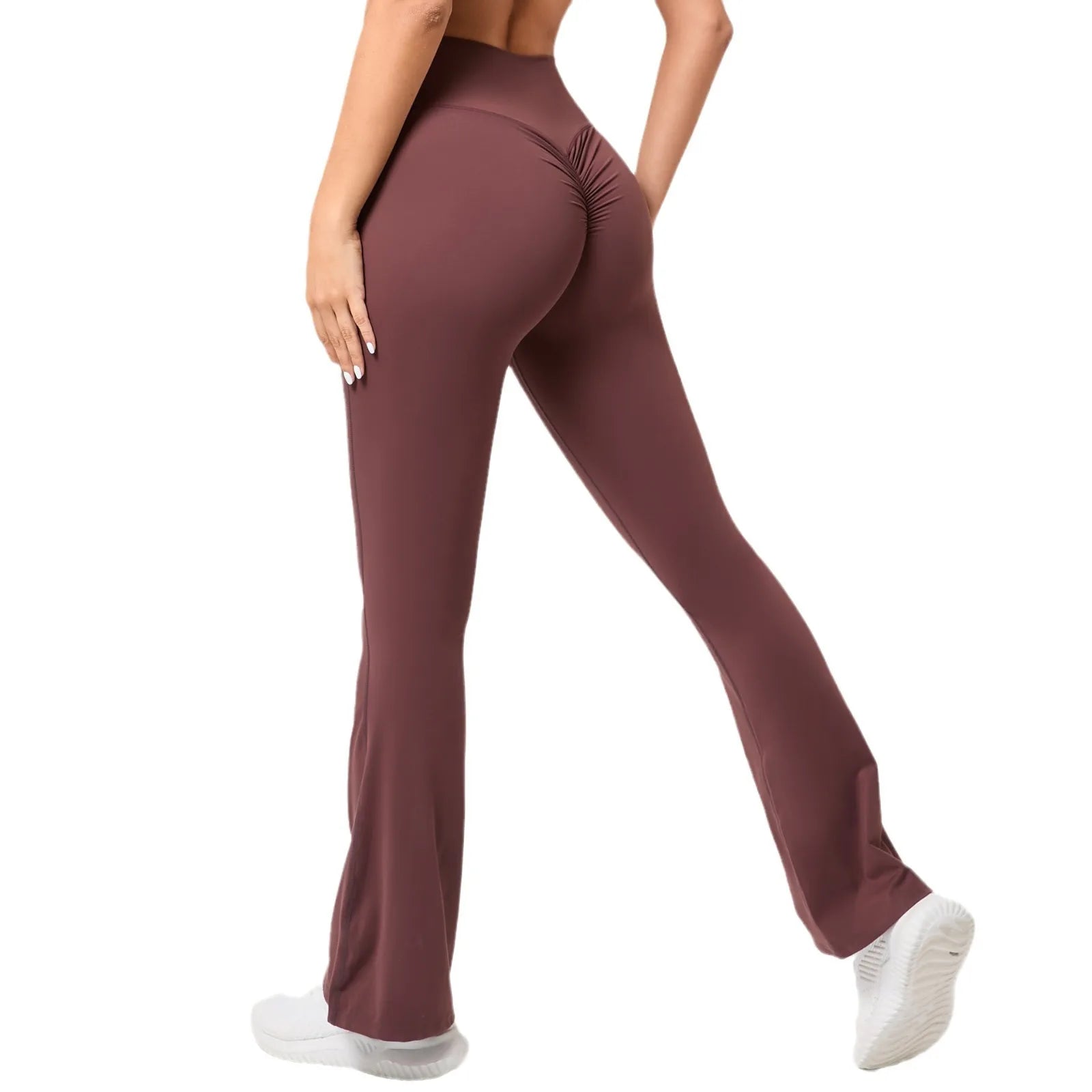 Push Up High Waiste Wide Leg Leggings