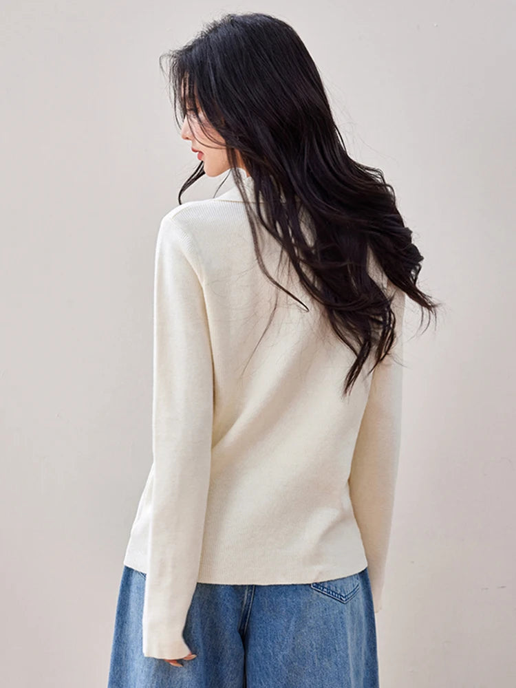 Knitted Pullover Temperament Sweater