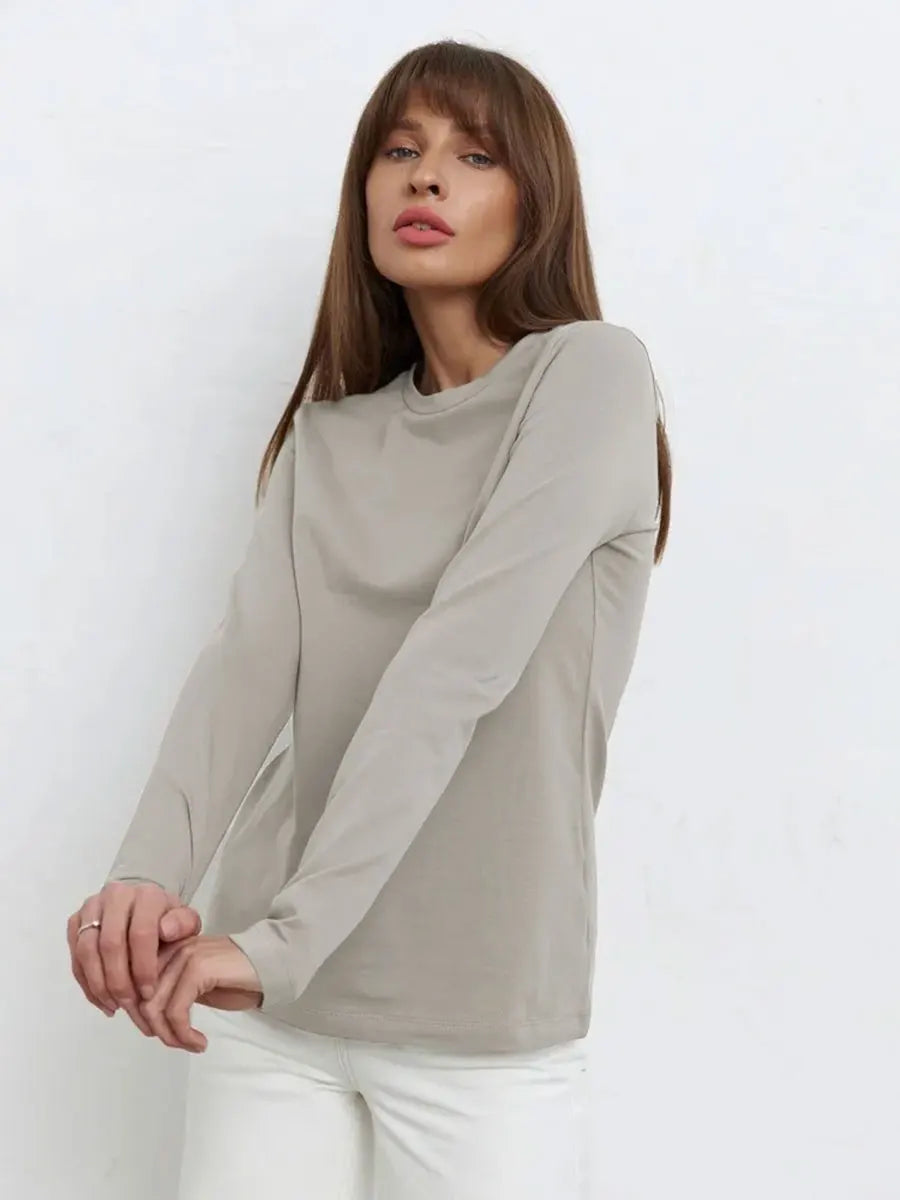 100% Cotton Oversized Long Sleeve T-Shirt